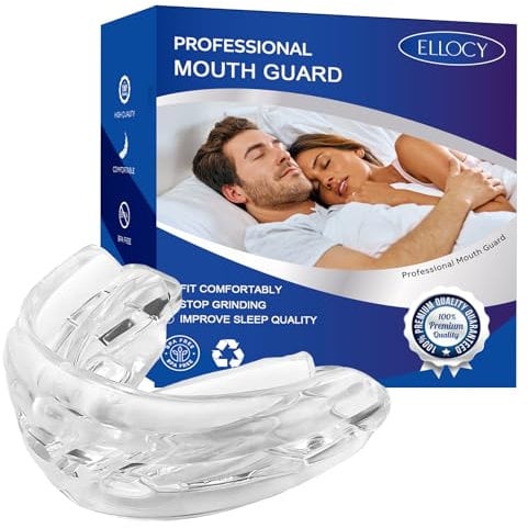 Anti Snoring Mouthpiece Devices for Sleeping – Comfortable Mouth Guard, No Boiling Required, 1 Pack