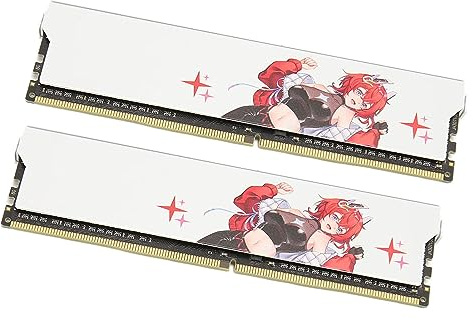 AMONIDA RAM DDR4, Memoria CL16 da 16 GB 3600 MHz 1,35 V, Modulo di Dissipazione del Calore in Lega di Alluminio con Overclocking XMP 2.0, Ideale per PC da Gioco e Creazione di Contenuti (16 GB (2x8