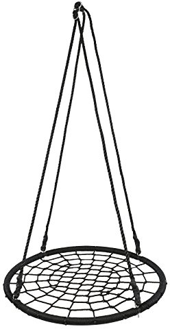 BBBuy Kinder Baumnetz Schaukel Spielplatz Plattform Netz Schaukel Nylonseil Abnehmbar (121.9 cm)