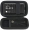 Custodia rigida Khanka Custodia da viaggio Cover Wear per WD_BLACK P50 2TB - SSD NVMe esterno per giochi (solo scatola)