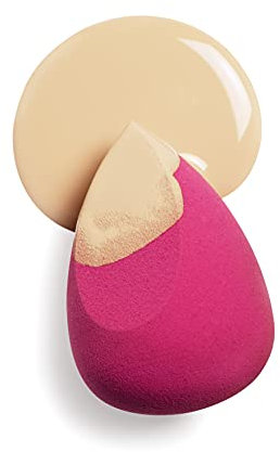 3INA MAKEUP - The Blender Sponge - Intensive Rose - Make up Schwamm - Kosmetik-Schwamm - Mischschwamm - Makellos für Flüssig Creme Puder Make-up - Nass und Trockenanwendung - Vegan - Cruelty Free