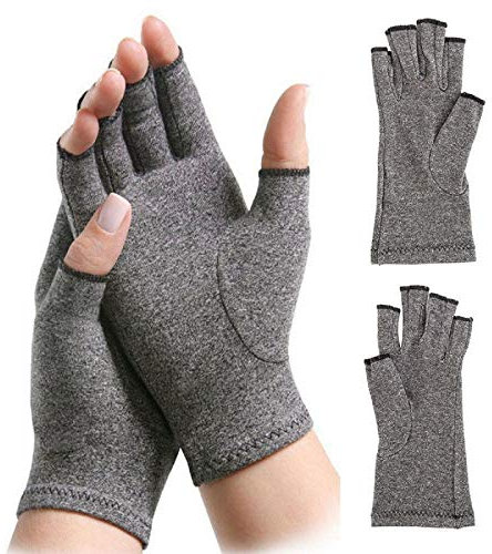 FAMKIT Kompressionshandschuhe für Arthritis, garantiert hoher Kupfergehalt, für Karpaltunnel, Computer-Epilepsie und tägliche Handunterstützung