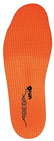 ABEBA 350113 EINLEGESOHLEN Austauschbare Innensohle Soft Comfort, Klein, Orange, Größe 35