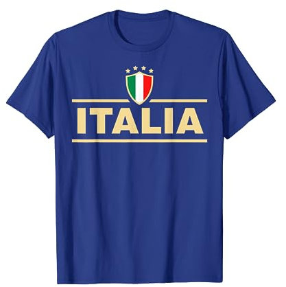 ITALIA 2021 Maglia Italia Fan Calcio (2020) Maglietta