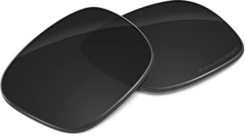 Tintart Verres performants compatibles avec Oakley Fuel Cell polarisé, Noir carbone - Polycarbonate polarisé, Taille unique