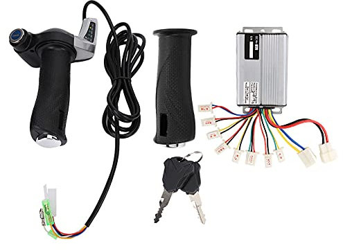 Motor Brushed Speed ​​Controller, Motor Speed ​​Controller mit Gas, 1-4V für Elektro Dreirad Senior Scooter(36V 1000W)