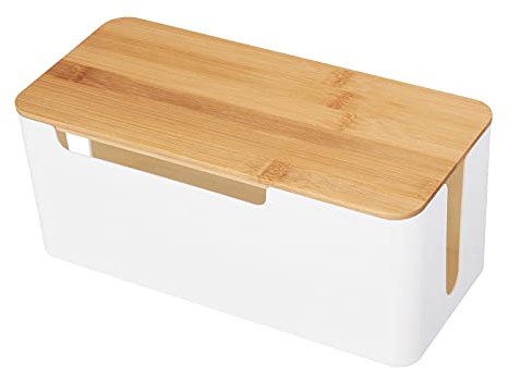 Kabelmanagementbox, Netzkabelbox Ower Cord Organizer Kabelversteckbox Zum Verstecken der Überspannungsschutzabdeckung auf Dem Schreibtisch oder Boden,Andere Möbel Accessoires