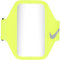 Nike Bracciale unisex per adulti Lean Arm Band per smartphone, Volt/Black/Silver, taglia unica