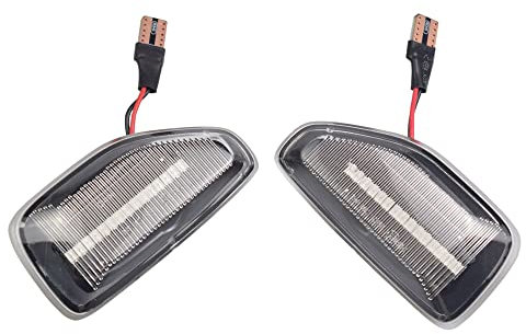 Kakulkomen LED-Seitenblinker Blinker Marker Lichter für Dacia Duster Logan MCV 2 Sandero Stepway 2 MK2 2012–2020