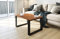 AKKE Couchtisch Wohnzimmertisch Beistelltisch Tisch Für Wohnzimmer Locarno 100 x 60 x 45