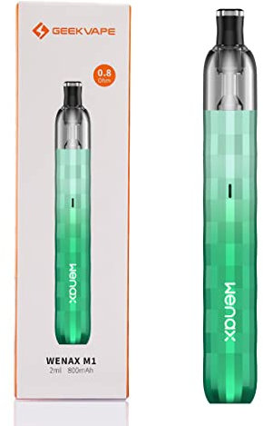 Geekvape WENAX M1 Pod Kit | 14-16W 0.8Ω 2ml Pod Cartuccia Costruito in 800mAh Batteria Vape Pen adatta automatico Senza liquido o nicotina