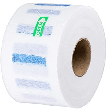 Lurrose 8 800 Feuilles Volant De Cou Jetable Papier Cou Équipement Et Fournitures De Barbier Plumeau De Cou De Barbier Papier De Cou De Coiffure Homme Élastique Blanche Outils De Coiffure