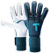 T1TAN Petrol Beast 3.0 - Torwarthandschuhe mit Fingerschutz - Fußballhandschuhe für Jugendliche & Erwachsene, Unisex - Fusion Cut und 4mm Aqua Grip - Gr. 9
