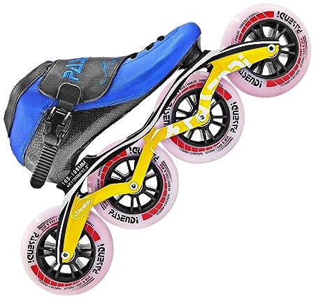 Professionelle Kohlefaser-Inline-Skates für Erwachsene für Damen und Herren, Outdoor-Fitness-Skating-Rollschuhe, Räder mit doppelter Härte, 4 x 110 Räder, einreihige Rennschuhe, Rot/Schwarz (US12