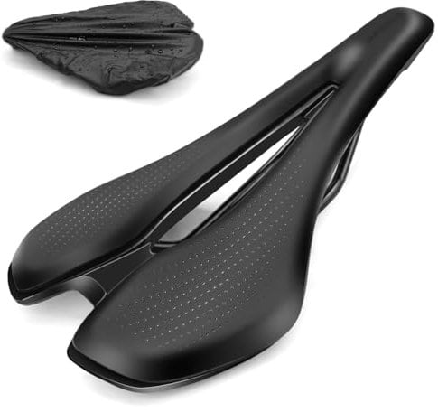 YERUUE Fahrradsattel Herren und Damen Ergonomisch Fahrrad Sattel Bequem Universal Ersatz Fahrradsattel für Trekking, Mountainbike und as Rennrad Sattel, MTB Sattel, mit Werkzeug(Einheitsgröße)