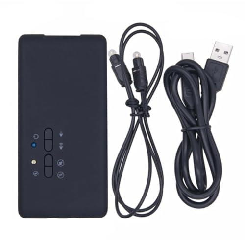 Rordigo Carte Son USB avec Chipset CM6206, Stéréo 7.1, Carte Audio Externe Optique USB HID Class Spec, Sortie DAC 8 Canaux