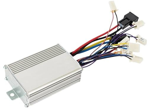 WEbjay E Bike Controller Gebürsteter Controller 500W 800w 1000w Drehzahlregler 36v 48v Elektroroller Fahrrad E-Bike Motorrad Zubehör Teil Brushed Motor Controller(48V800W)