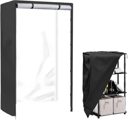 Schutzhülle für Regale, Aufbewahrungsregale, 91 x 45 x 182 cm
