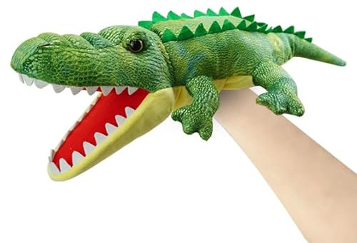 LOMTRATS Amphibien-Handpuppen für Kinder,inklusive Frösche,Schlangen,Eidechsen mit beweglichen offenen Mündern,zum Geschichtenerzählen,Lehren,Geburtstagsgeschenke