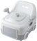 ALMAR Baby Orinal en forma de coche para niños 3 en 1 multifuncion, orinal portatil para bebes, adaptador de wc y taburete alzador aprendizaje para niños vater portatil (Gris)
