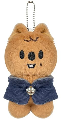 PQKL-Party Stray Kids Plüschpuppe Schlüsselanhänger - 12cm Skzoo Plüsch Keychain - Niedlicher Anhänger für Fans