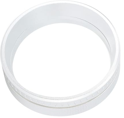 Eujgoov Moka Pot Dos/Tentat Distribution Migliora L'argento in Lega di Alluminio dell'uniformità Dell'estrazione per gli Intenditori di caffè (58MM)