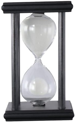 Pqahffowr Hourglass Hourglass Retro Countdown Wooden Hourglass Time Tool Desk Desktop Classroom and Living Room Decor