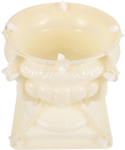 Gatuida Molde para Maceta de Bonsái Romano de Plástico Grueso Molde Decorativo para Jardineras de Cemento para Manualidades DIY en Jardín