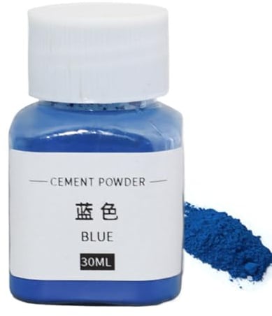 Rurunklee Color Pigment for Concrete - 30 ml Cement Dye & Colorant for, Stucco, Plaster, Mortar, Paint, Coating, Coil Coating, Primer, Epoxy Resin