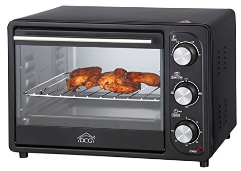 DCG Forno Elettrico MB9820 Capacità 21 L Colore Nero