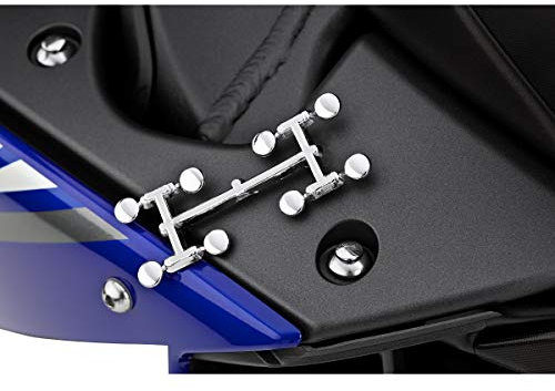 Hashiru Innensechskant-Schraubenabdeckungen 16er-Pack – Chrom – Schutzkappen