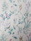 Floral Birds Wallpaper Teal Plum Gold Metallic Flower Shimmer YöL Mariko