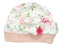 Kleine Könige Mütze Baby Mädchen Beanie · Modell Blumen Pastel Flowers, Altrosa · Ökotex 100 Zertifiziert · Größe 110/116