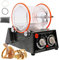3Kg Tumbler Jewelry Polisher - Rotary Tumbler Polisher Barrel Polisher Jewelry Polishing Finishing Machine for Rock Stone Coins