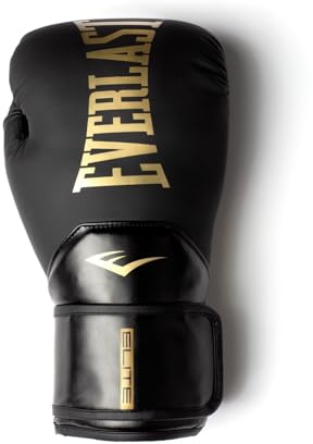 Everlast Unisex – Erwachsene Boxhandschuhe Pro Style Elite Glove Handschuhe Schwarz / Grau 16oz