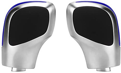 Dechoga Schaltknauf-Seitenabdeckung, Schaltknauf-Seitenabdeckungs-Zierleisten-Dekoration Ersatz für B6 B7 DSG-Automatikgetriebe (Blau)