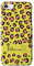 iCaseDesigner Personalised Name with Heart Animal Print Phone Case Compatible with iPhone 7+ / 8+ Plus. 5. Mustard & Pink Leopard