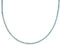 Aquamarin Kette - Edelstein Kette - Steinkette - Kugelkette 4mm - Edelstein wählbar (Aquamarin)