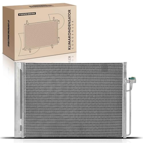 Frankberg Kondensator Klimaanlage Klimakondensator Replace #64509239992 | Kompatibel mit BMW X5 E70 3.0 4.8 xDrive30d 35d 40d 30i 35i 48i 50i, X6 E71 E72 ActiveHybrid M M50d xDrive30d 35d 40d 35i 50i