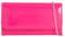 fi9® Sac à main uni verni pour mariage, fête, bal de fin d'année, soirée, rose fuchsia, medium