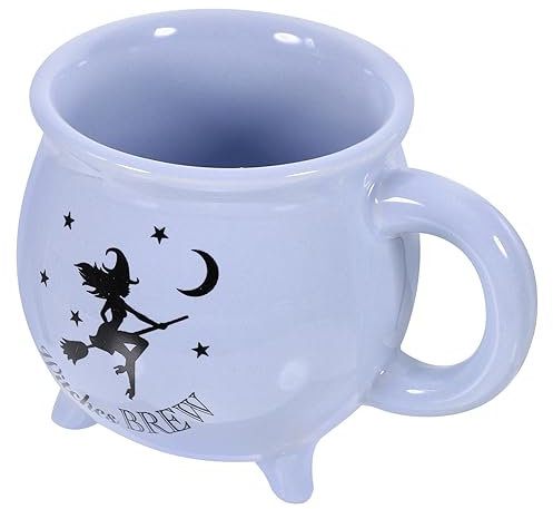 PRETYZOOM Tasse Céramique Forme Chaudron Pour Halloween Design Élégant Et Brillance Parfaite Pour Boissons Chaudes Pour Femmes Et Décorations De Fête
