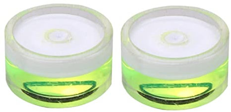 Homoyoyo 16st Nivellierblase Für Wohnmobile Bohrer-wasserwaage-aufsatz Kreisförmige Wasserwaage Faltbare Wasserwaage Bullseye-ebene Runde Wasserwaage Beitragsebene Blasensäule Kamera