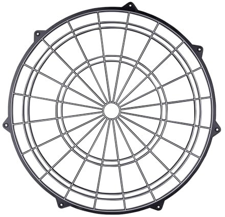 Kings Dart Dart-Spider | Präzisions-Einfassrahmen für Dartscheibe | Stabile Konstruktion, einfache Montage | Kompatibel Schwarz | Robustes Material, langlebig