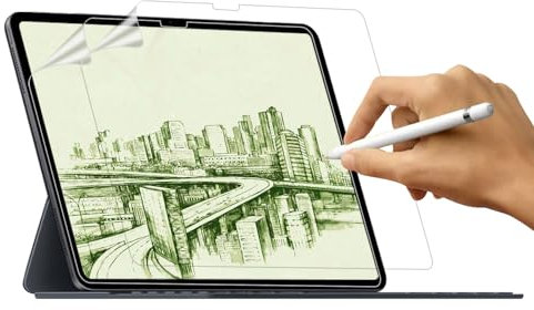Phimoos 2 Stück Paper Schutzfolie für iPad Air 13 M3 2025 / M2 2024, Matte Papierfolie,Blendfreiem, Anti-Fingerabdruck, Anti-Kratzer,Paperlike PET Screen Protector for Writing Drawing Sketching