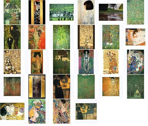 Kunstkarten-Komplett-Set Gustav Klimt