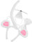 Healeved Mouse Ears Headband for Women Animal Costume Accessories Boys and Girls Mouse Costume Kit for Themed Events
