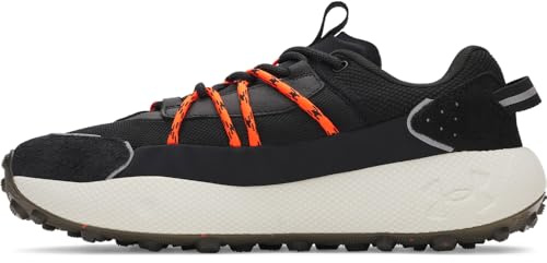 Under Armour Unisex-Adult Fat Tire Venture Pro, (002) Black Galaxy Black Ares Red, 9 Women/7.5 Men