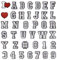 39 PCS Letter Shoe Charms for Croc, Alphabet & Number Shoe Charms for Clog, Pvc Charms for Adults for Croc,Creative Charms Letters for Croc, DIY Shoe Decoration for Girl and Boys