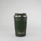 cribstar Personalised Engraved Insulated Travel Mug | Stainless Steel Tumbler | Double-Walled Tea/Coffee Cup | Leak-Proof & Reusable | Keeps Drinks Hot 12h / Cold 24h | Thermal Mug (Khaki, 380ml)