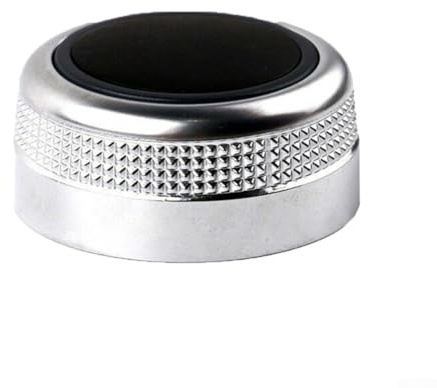 Drivstraw Multimedia Steuerknopf für A6 (C6/C7), A8 (D3/D4), S6 (C6/C7) - ABS Drehschalterkappe kompatibel mit MMI Navigationssystem, OEM 4F0919069